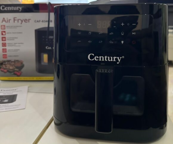 Century Digital Touch Screen Air Fryer CAF-8340B1 8L