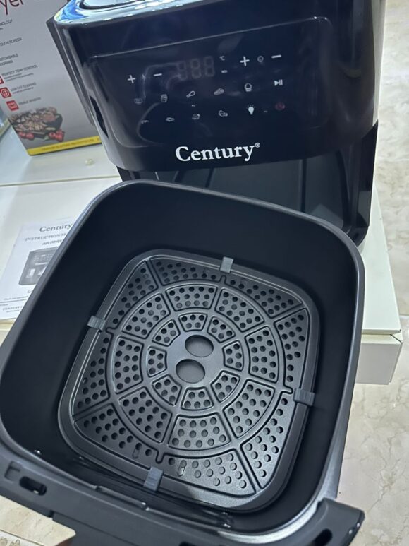Century Digital Touch Screen Air Fryer CAF-8340B1 8L