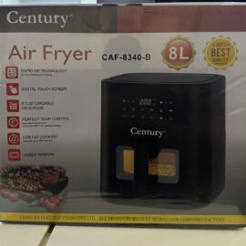 Century Digital Touch Screen Air Fryer CAF-8340B1 8L