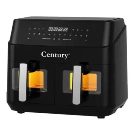 Century Digital Touch Screen Dual Window Air Fryer CAF-8340C (5L + 5L)