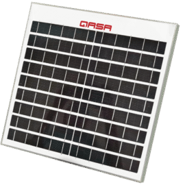 Qasa 10W Monocrystalline Solar Panel with Support QSP-10W9