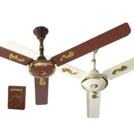 Qasa 60 Inch DC-AC Solar Ceiling Fan (Golden Color) QCF-60 ACDC1