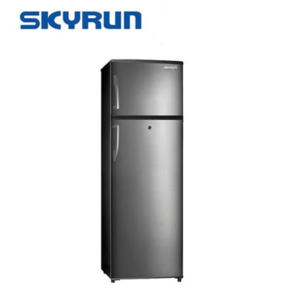 Skyrun 275 Litres Double Door Top Freezer Refrigerator – Silver BCD-275HC