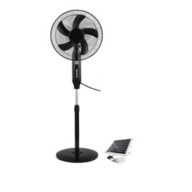 Century 18-Inch AC-DC Standing Fan with 20W Solar Panel FRC-45-DC2