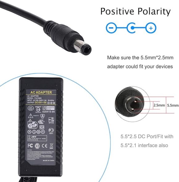 Century Adapter 15V 5A Power Supply - Image 2