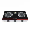 Century Glass Top Gas Stove CGS-301-B (3 Burner)