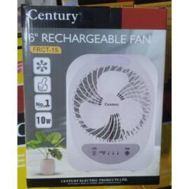 Century Rechargeable 6-Inch Table Fan FRCT 15