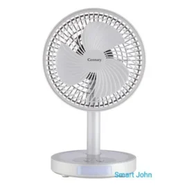 Century Rechargeable 8-Inch Fan with Wall Mount & Clip Function FRCT 20-E