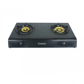 Century Stainless Steel Black Gas Stove CGS-201-C