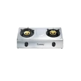 Century Stainless Steel Black Gas Stove CGS-201-D