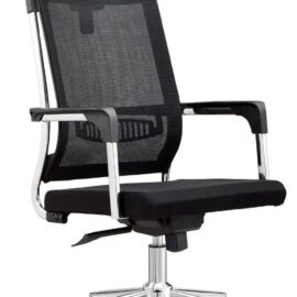 Ergonomic Mesh High-Back Office Chair with Headrest