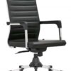 Executive High-Back Ribbed Office Chair