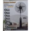 Power Deluxe PFRC 45L 18-Inch Rechargeable Fan with Five Blades