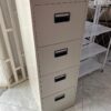 Premium 4-Drawer Vertical Steel Filing Cabinet - Beige