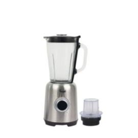 Royal 600W Stainless Steel + Glass Blender (RBL9708GL-SS)