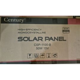 entury Solar Panel – Portable & Efficient Power SP1100A 15V 20W
