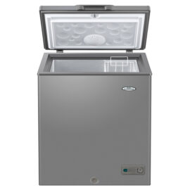 100L Chest Freezer, up to 50% Energy Saving, 100 Hours Frozen Without Power, Fast Freezing from 4 Sides, Wide Voltage Operation