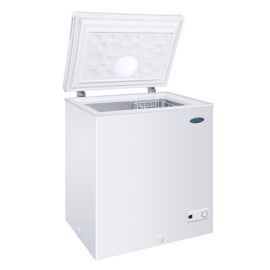 100L Chest Freezer, up to 50% Energy Saving, 100 Hours Frozen Without Power, Fast Freezing from 4 Sides, Wide Voltage Operation