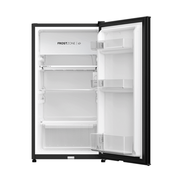 135L Single Door Compact Refrigerator Black HR-135BA