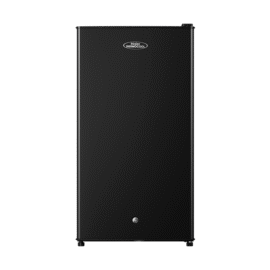 135L Single Door Compact Refrigerator Black HR-135BA