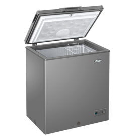 150L Chest Freezer, up to 50% Energy Saving, 100 Hours Frozen Without Power, Fast Freezing from 4 Sides, Wide Voltage Operation
