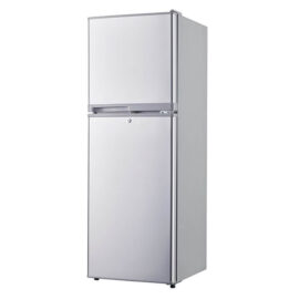 160L Double door refrigerator with large freezer compartment (up to 90L) and 100Hr frost retention after power outage
