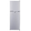160L Double door refrigerator with large freezer compartment (up to 90L) and 100Hr frost retention after power outage