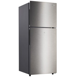 185L Double door refrigerator with large freezer compartment (up to 90L) and 100Hr frost retention after power outage