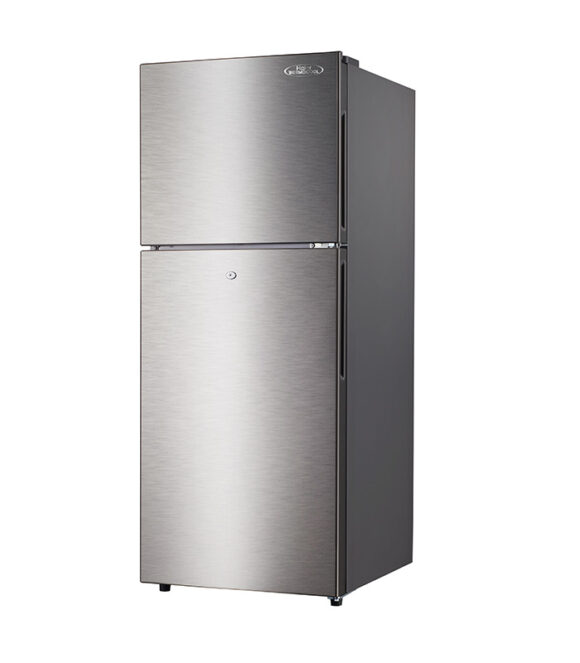 185L Double door refrigerator with large freezer compartment (up to 90L) and 100Hr frost retention after power outage