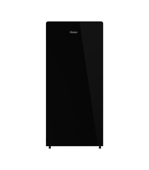 199L Single door refrigerator with luxury black colour, large freezer space and fast cooling to lock in the original food freshness
