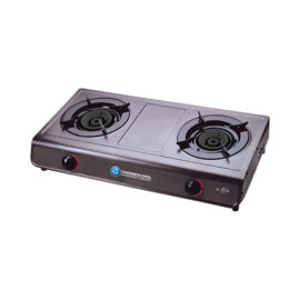 2 Hob Teflon Table Cooker, Teflon Body, Auto Ignition