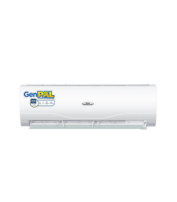 2.0HP GenPAL Inverter Air Conditioner, helps you save up to 70% on power consumption and works well on small generator 2.0kVA