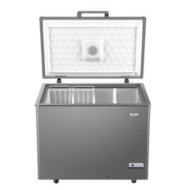 219L Turbo Inverter Chest Freezer, up to 50% Energy Saving, Lid-Installed Fan, Electronic Control, Super Fast Freezing from 5 Sides, 120 Hours