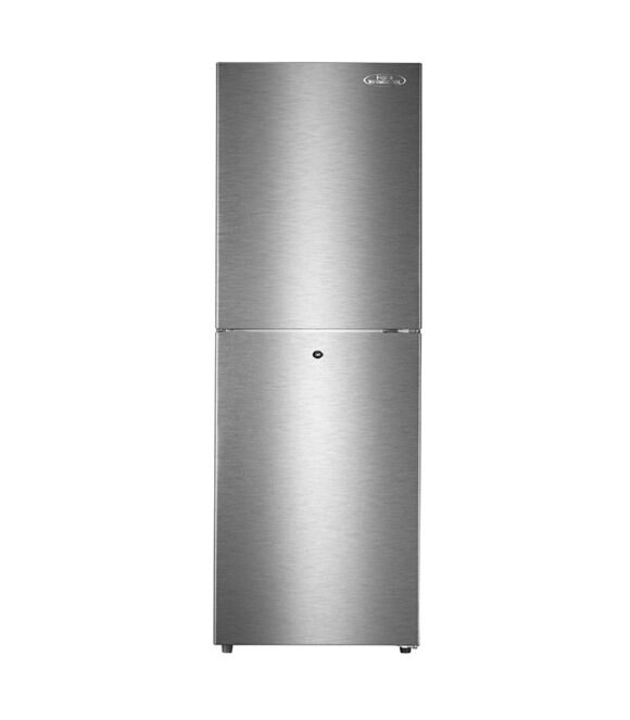 250L Double door refrigerator with large freezer compartment (up to 90L) and 100Hr frost retention after power outage.