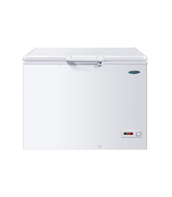259L Inverter Chest Freezer, up to 50% Energy Saving, Fast Freezing from 5 Sides, 100 Hours Frozen After Power Outage, LED Lighting, Door Lock, External Handle