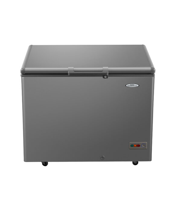 379L Inverter Chest Freezer, up to 50% Energy Saving, Super Fast Freezing from 5 Sides, 100 Hours Frozen After Power Outage, LED Lighting, Door Lock, External Handle