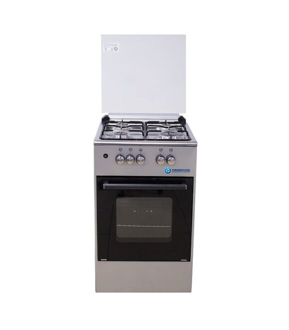 50x50cm Standing Cookers, 4 Gas Burners, S-Steel Cook Top, Inox Body, Bottom Oven