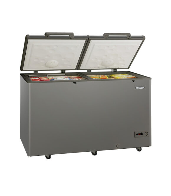 519L Inverter Chest Freezer, up to 50% Energy Saving, Super Fast Freezing from 5 Sides, 100 Hours Frozen After Power Outage, LED Lighting, Door Lock, External Handle