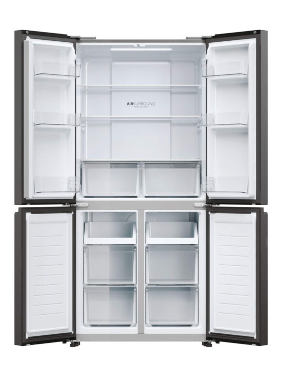 525L Double Door Refrigerator Silver HRF-525SS