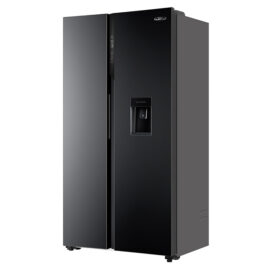 540L Side by Side Refrigerator with Haier Thermocool Twin Inverter technology and Food sterilizing DEO and Water Dispenser