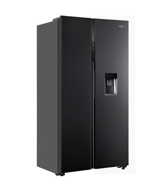 540L Side by Side Refrigerator with Haier Thermocool Twin Inverter technology and Food sterilizing DEO and Water Dispenser
