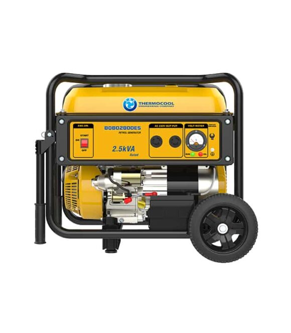 Bobo 2800ES 2.5kVA Petrol Generator – 2.0kW, Electric Start, 196cc Engine