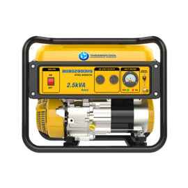 Bobo 2800MS. 25kVA-2kW. Single phase petrol generator. 4 stroke, OHV, forced air cooled, manual start, 196cc single cylinder engine. E.g. lightings, TV, Fans and small fridge