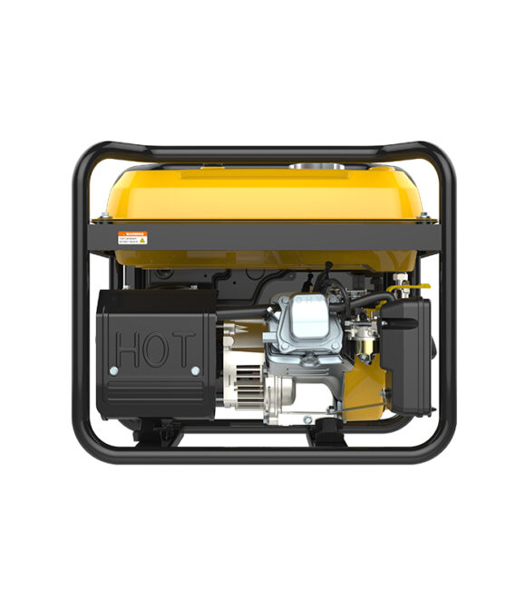 Bobo 2800MS. 25kVA-2kW. Single phase petrol generator. 4 stroke, OHV, forced air cooled, manual start, 196cc single cylinder engine. E.g. lightings, TV, Fans and small fridge