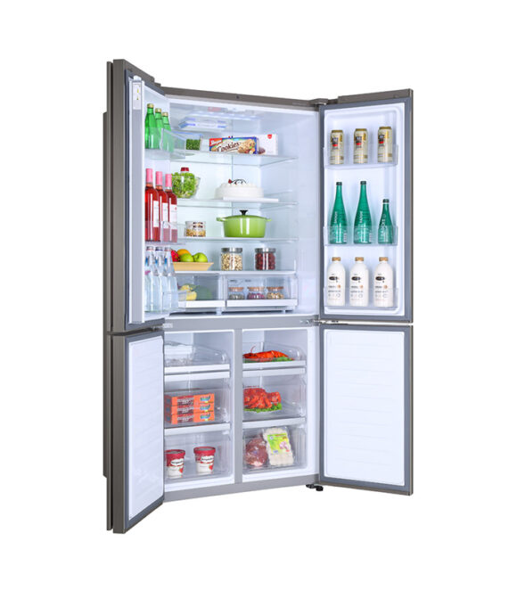 Haier Thermocool 610L Cube Series Refrigerator – Stainless Steel Finish with Fresh Tech & ABT Technology