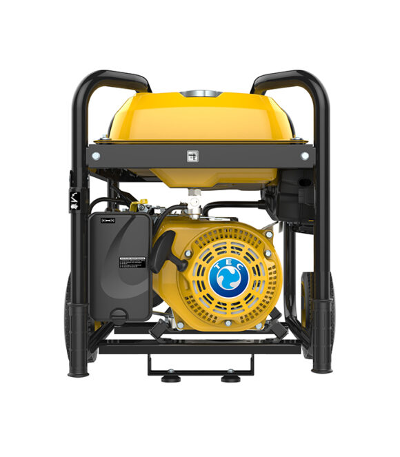 Hustler 4000MS. 3.75kVA-3.0kW. Single phase petrol generator. 4 stroke, OHV, forced air cooled, manual start, 223cc single cylinder engine. E.g. lightings, TV, Fans, Fridge, small AC