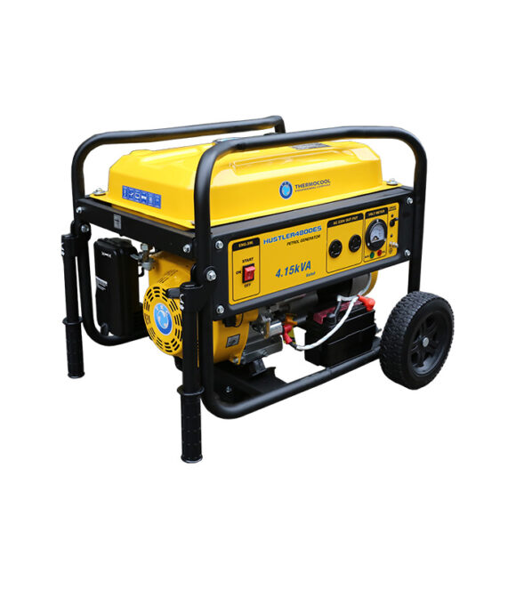 Hustler 4800ES 4.1kVA Petrol Generator – 3.3kW, Electric Start, 223cc OHV Engine