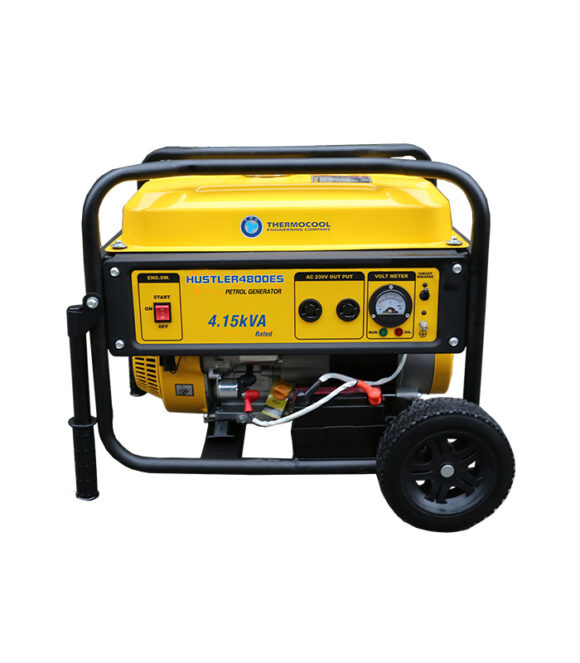 Hustler 4800ES 4.1kVA Petrol Generator – 3.3kW, Electric Start, 223cc OHV Engine