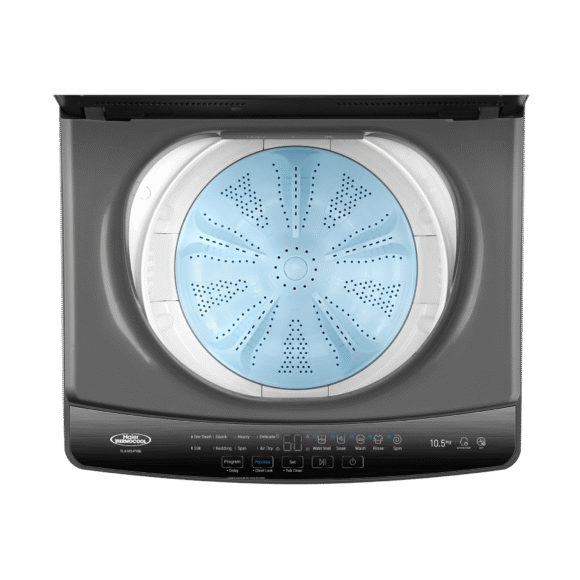 Top Load Automatic TLA080-FYS6 Washing MachineAnti Bacteria Pulsator Stops Bacteria Growth 99.9% Led Display Child Protection Soak Program Ratguard Baseplate